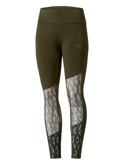 PUMA graphic panel track leggings