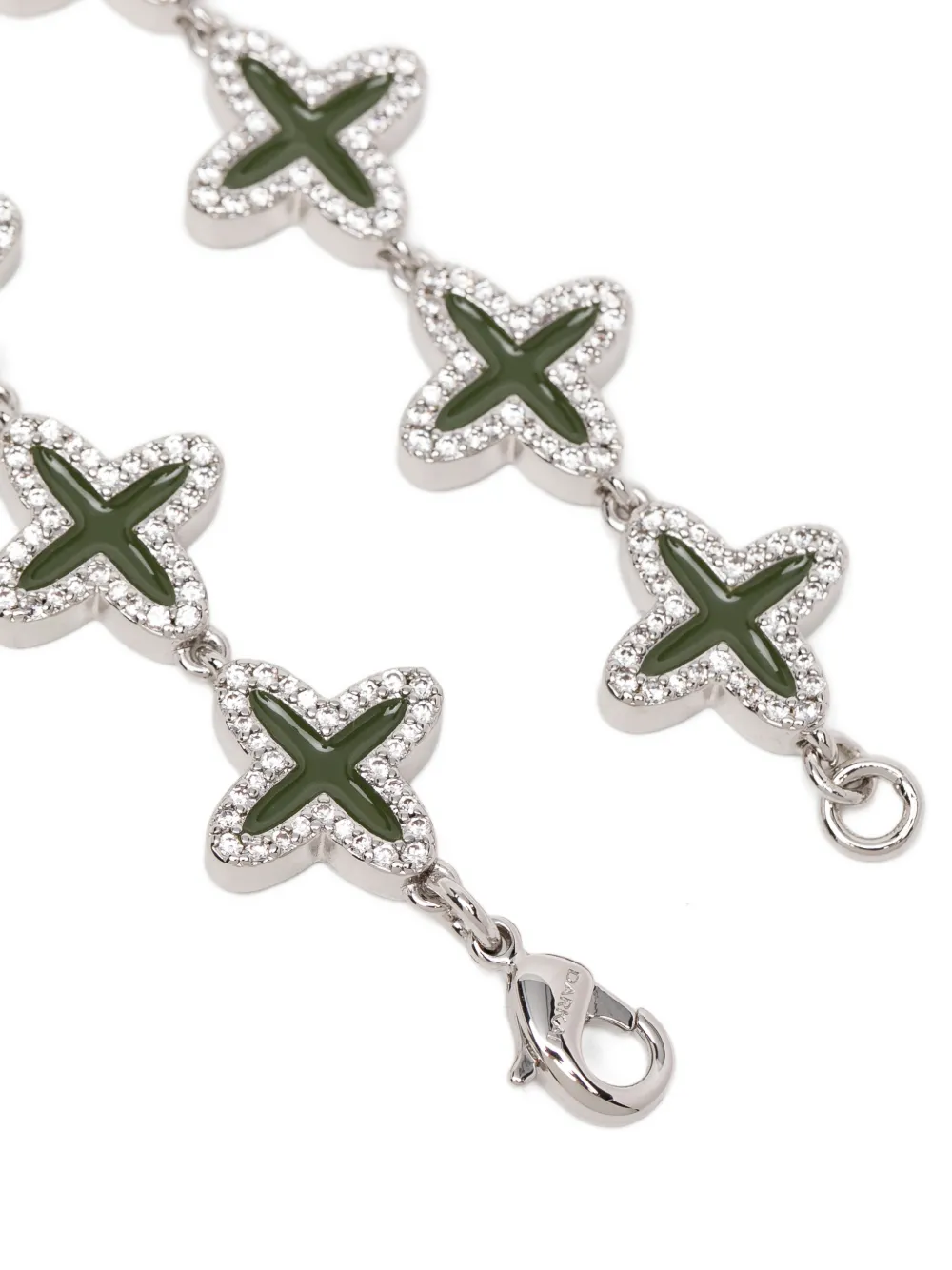  Darkai Collar Clover - Plateado 