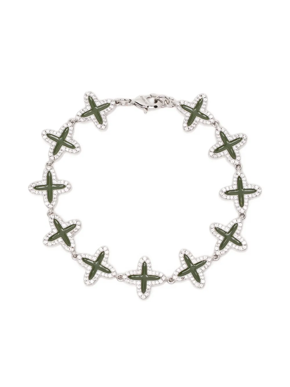 DARKAI Clover bracelet - Argento