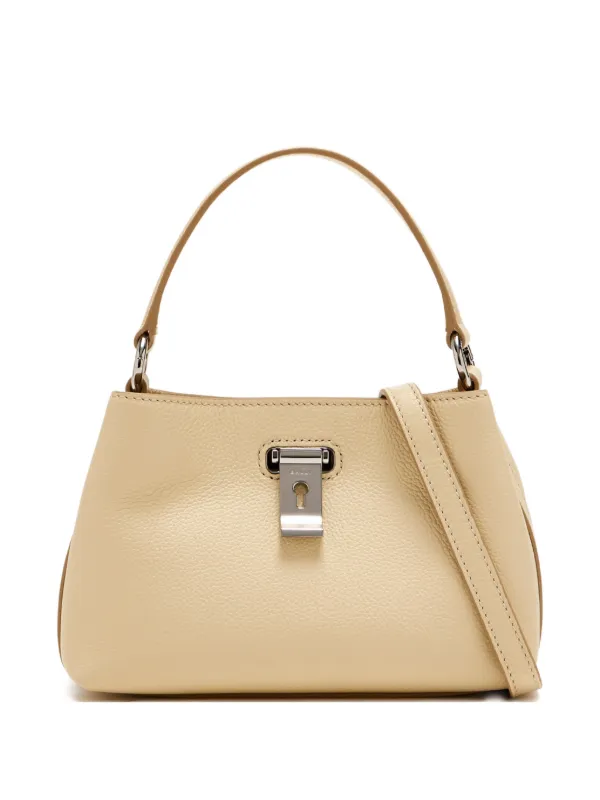 Bally Lock Me Mini Bag in Neutrals