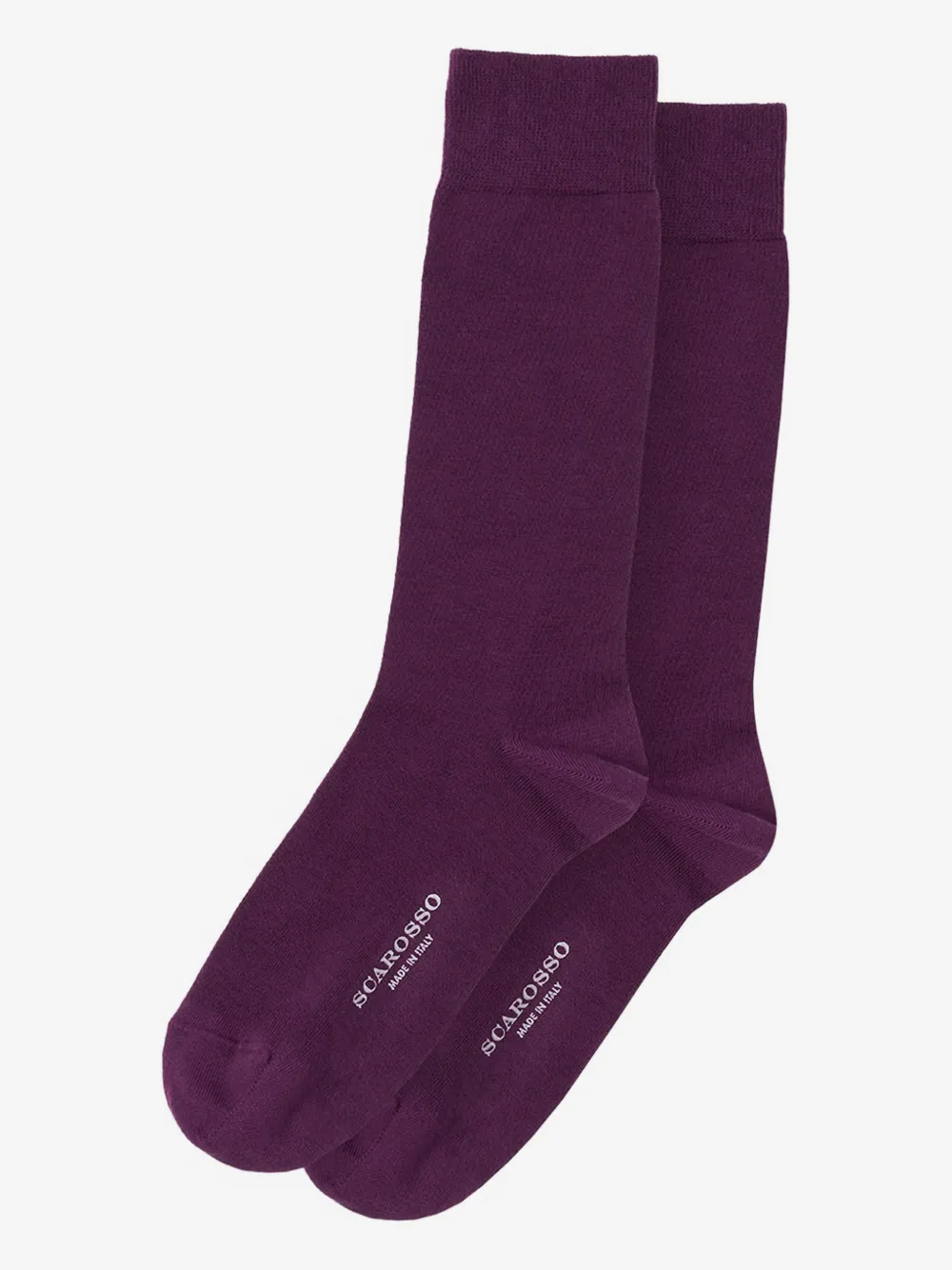 Scarosso logo socks | Purple | Image 1