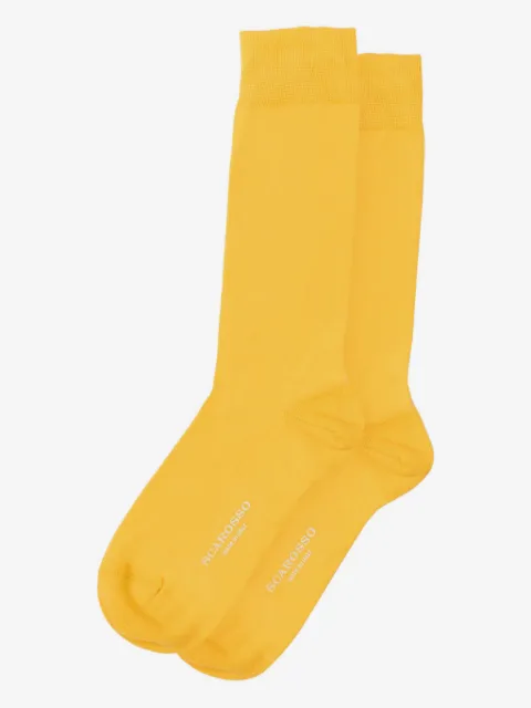 Scarosso ribbed-trim socks