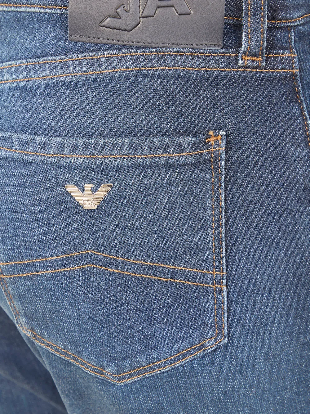 Emporio Armani Jeans met vijf zakken Blauw