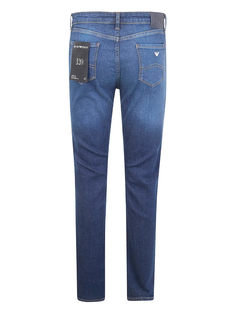Emporio Armani Jeans met vijf zakken - Blauw