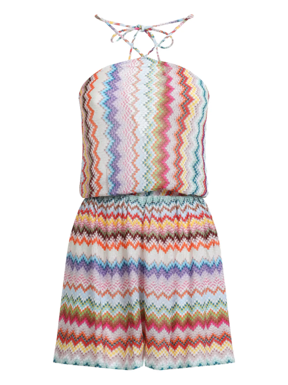 Missoni zigzag-pattern jumpsuit | White | Image 1