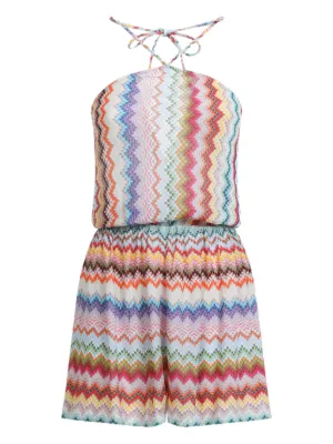 Missoni ジグザグプリント ミニドレス | ホワイト | FARFETCH JP