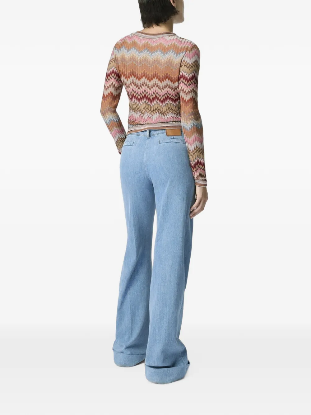 Missoni Button-up vest Bruin