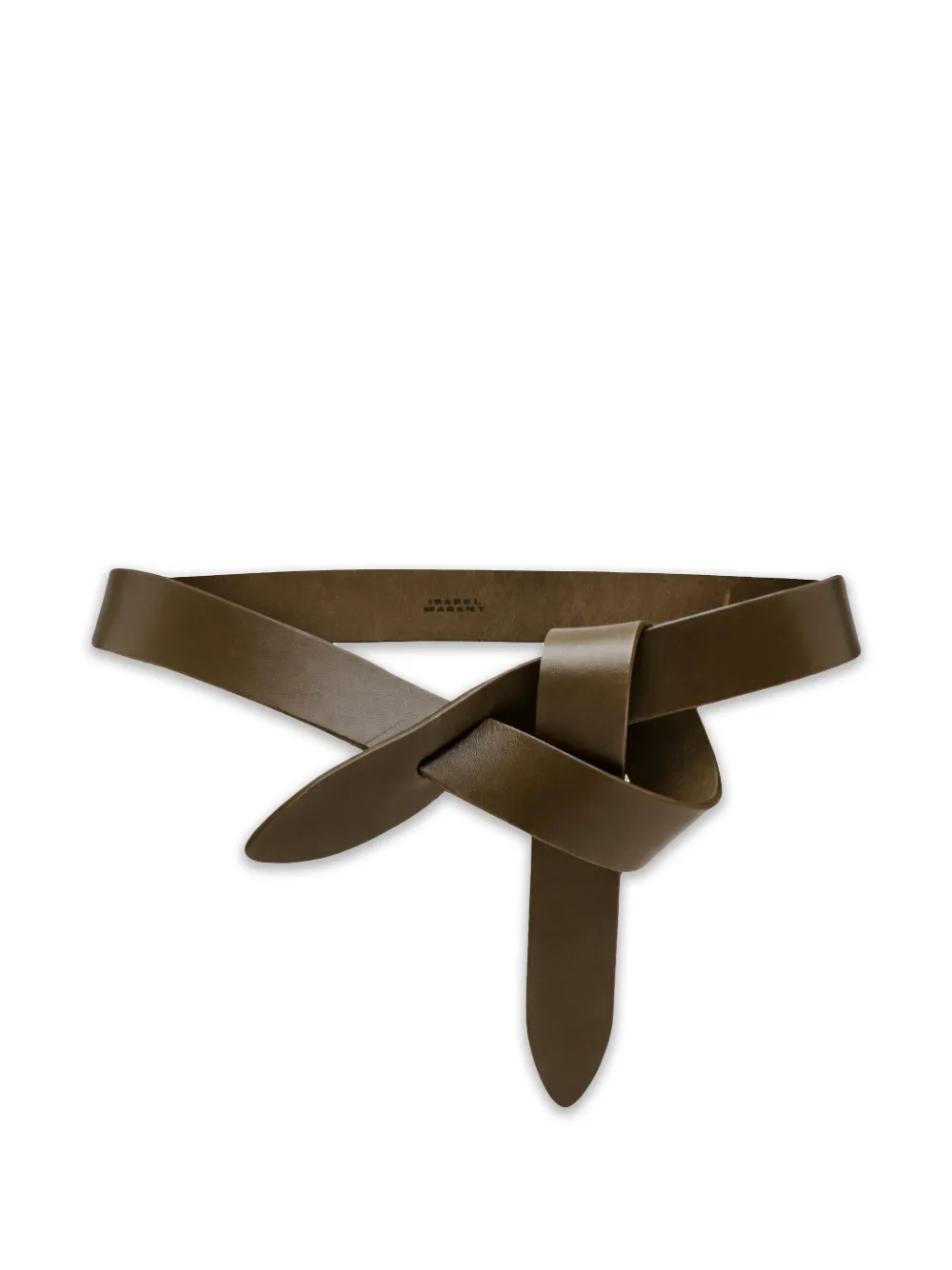 ISABEL MARANT leather belt - Verde