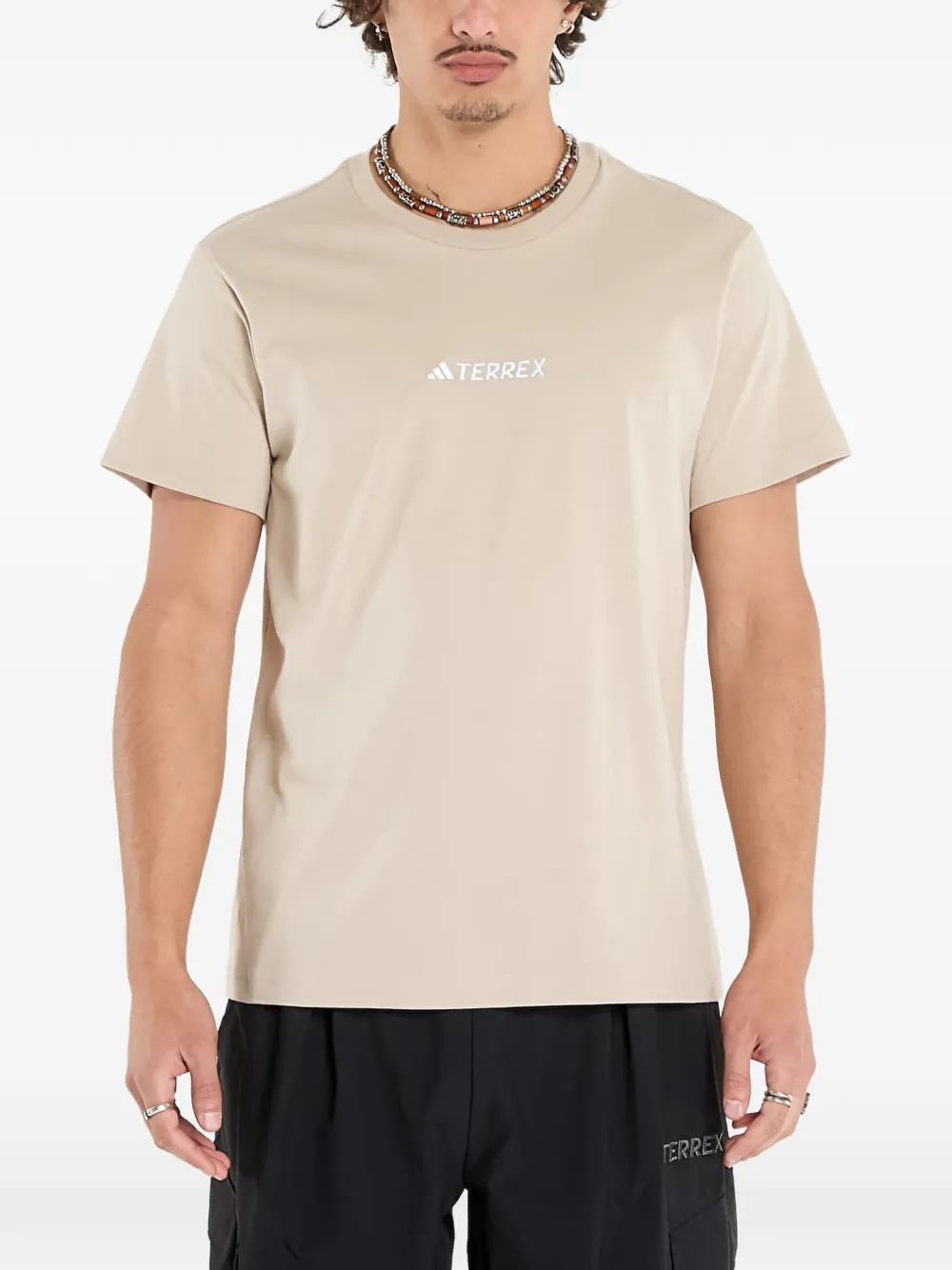 adidas Terrex Signature AOP T-shirt Beige