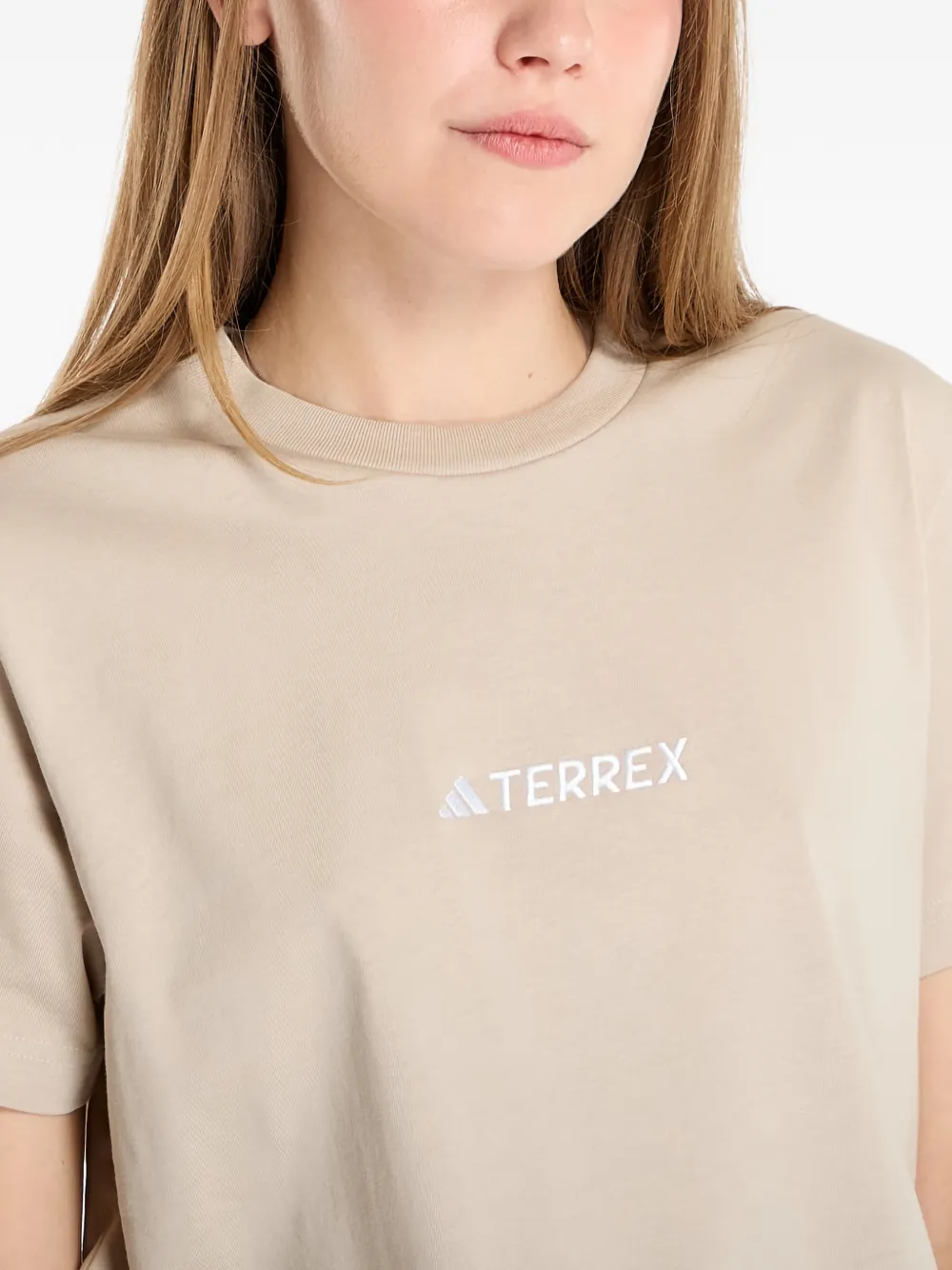 adidas Terrex Signature AOP T-shirt Beige