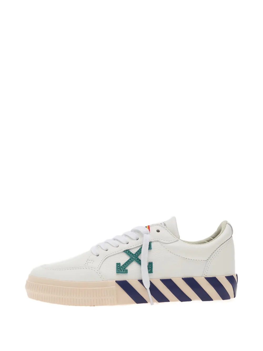 Off-White Vulcanized leren sneakers Wit