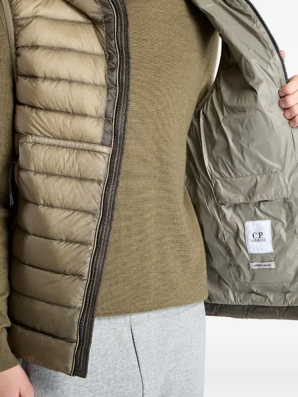 C.P. Company フーデッドジップベスト | ニュートラル | FARFETCH JP
