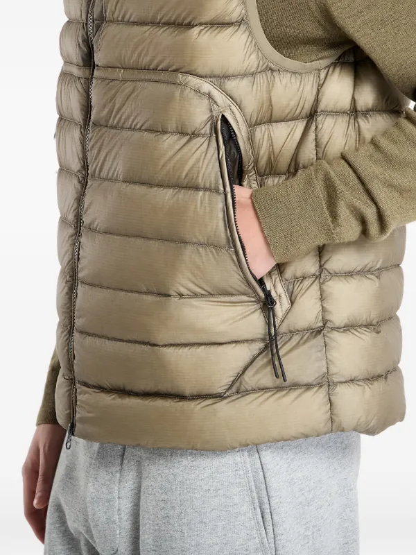 C.P. Company フーデッドジップベスト | ニュートラル | FARFETCH JP