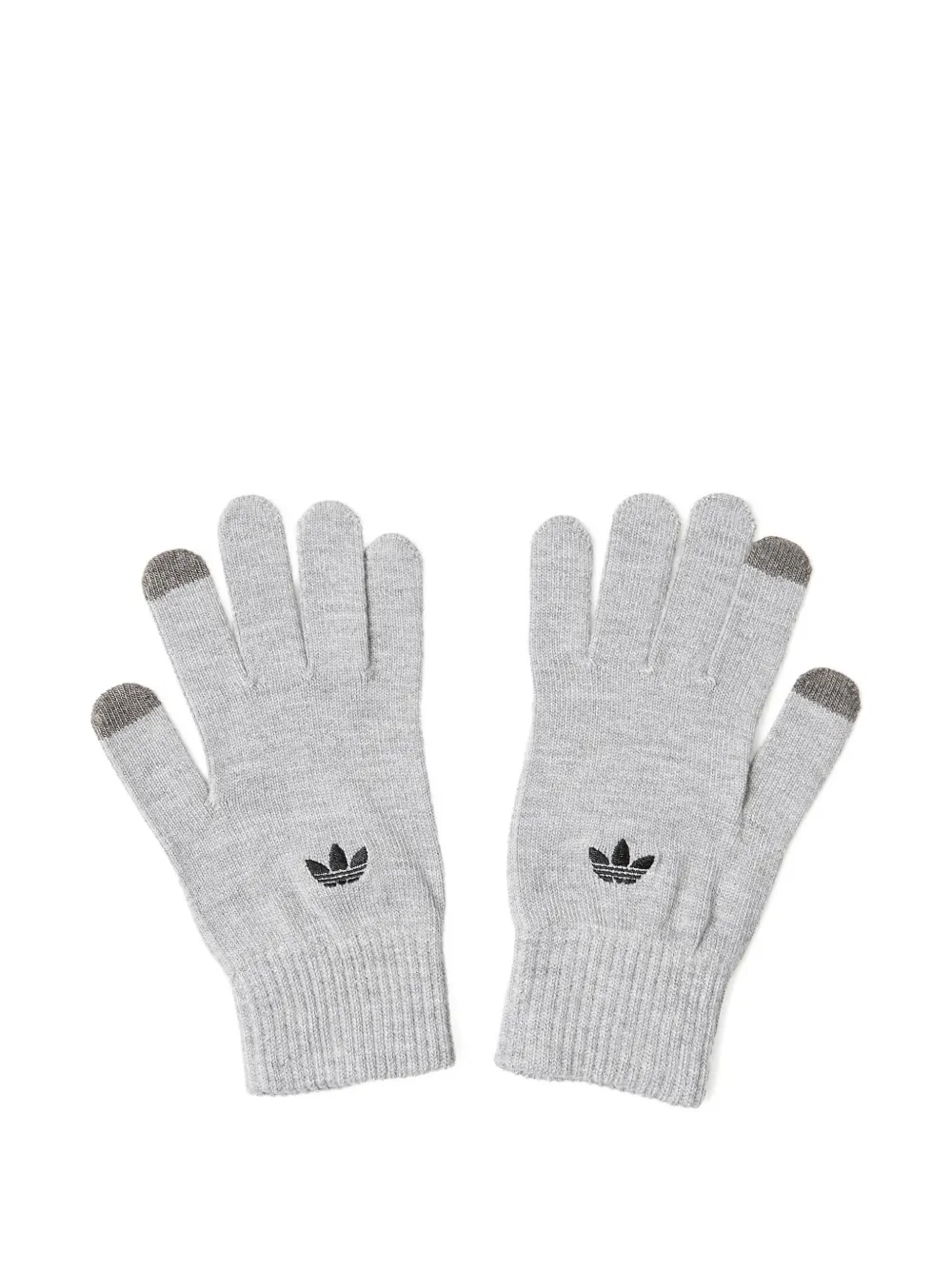 adidas Adicolor smartphone gloves | Grey | Image 1