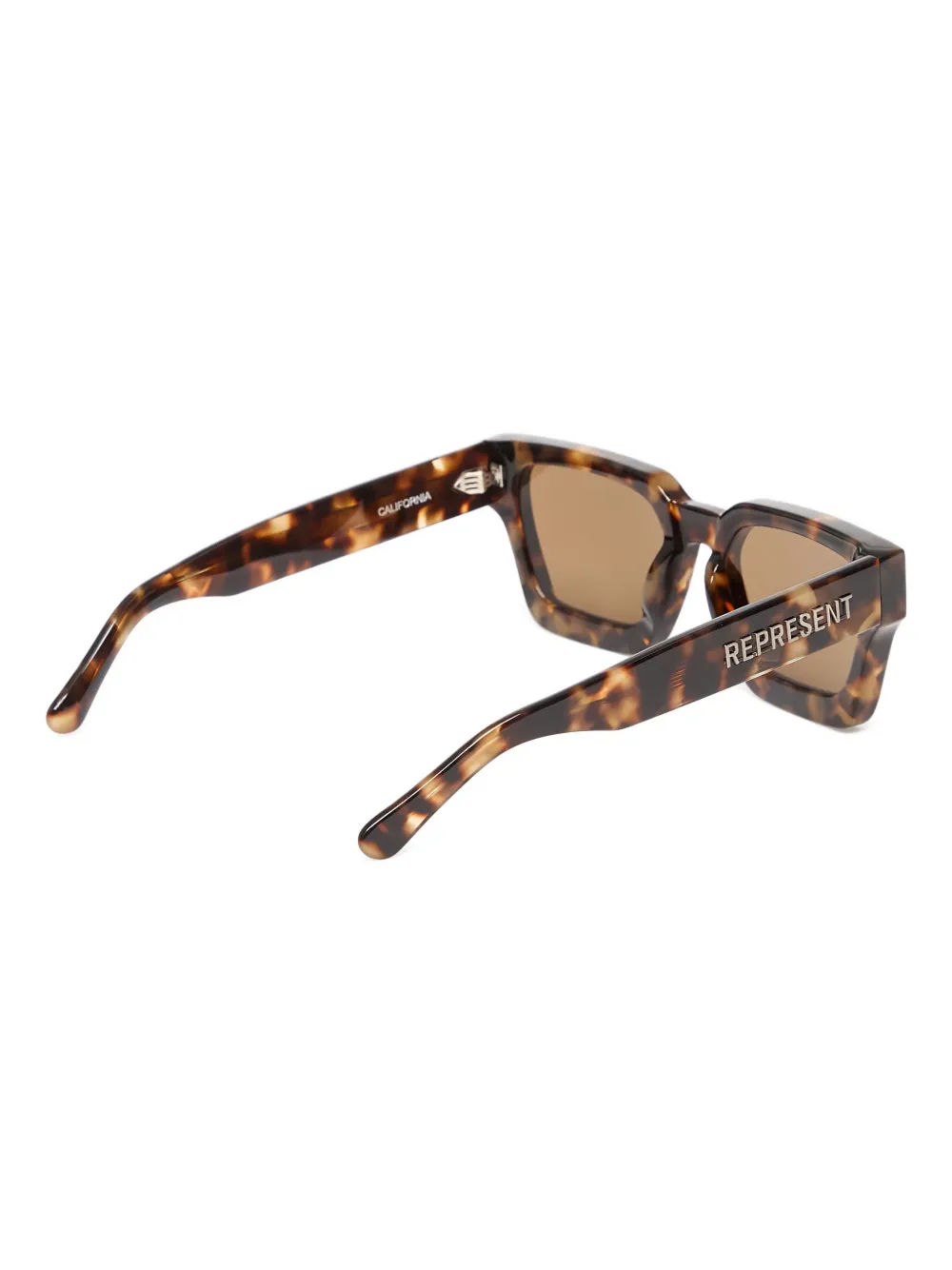  Represent California Square-frame Sunglasses - Brown 