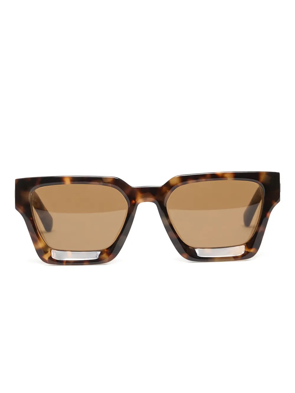Represent California square-frame sunglasses | Brown | Image 1