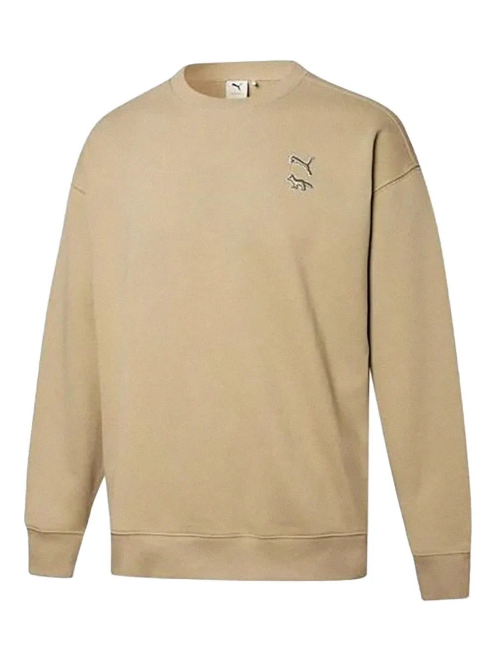 PUMA x Maison Kitsune crew-neck sweatshirt - Toni neutri