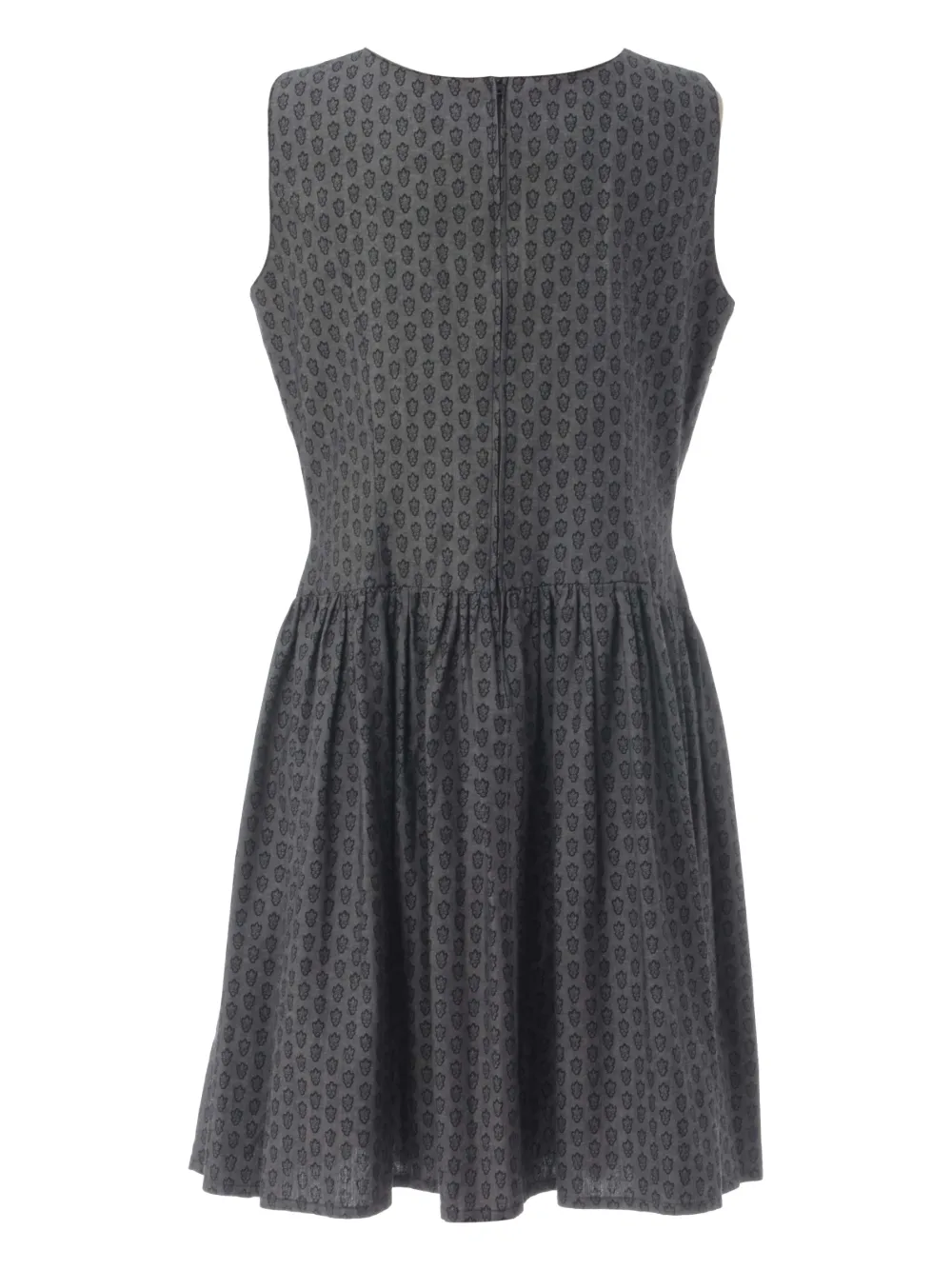 Souleiado printed mini dress - Grijs