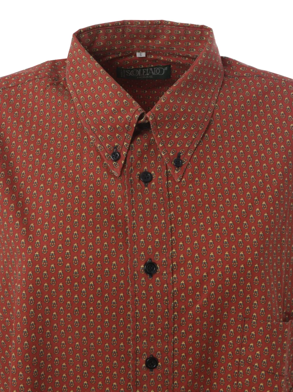  Souleiado Patterned Shirt - Red 