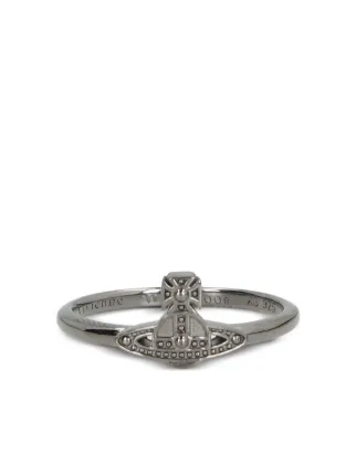 Vivienne Westwood Orb Pendant Ring | Grey | FARFETCH BH