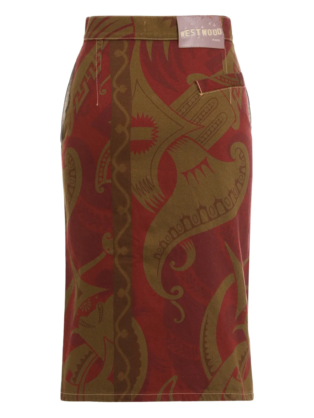 Vivienne Westwood Rok met print - Rood