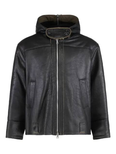 OUR LEGACY hooded blizzard sheepskin jacket