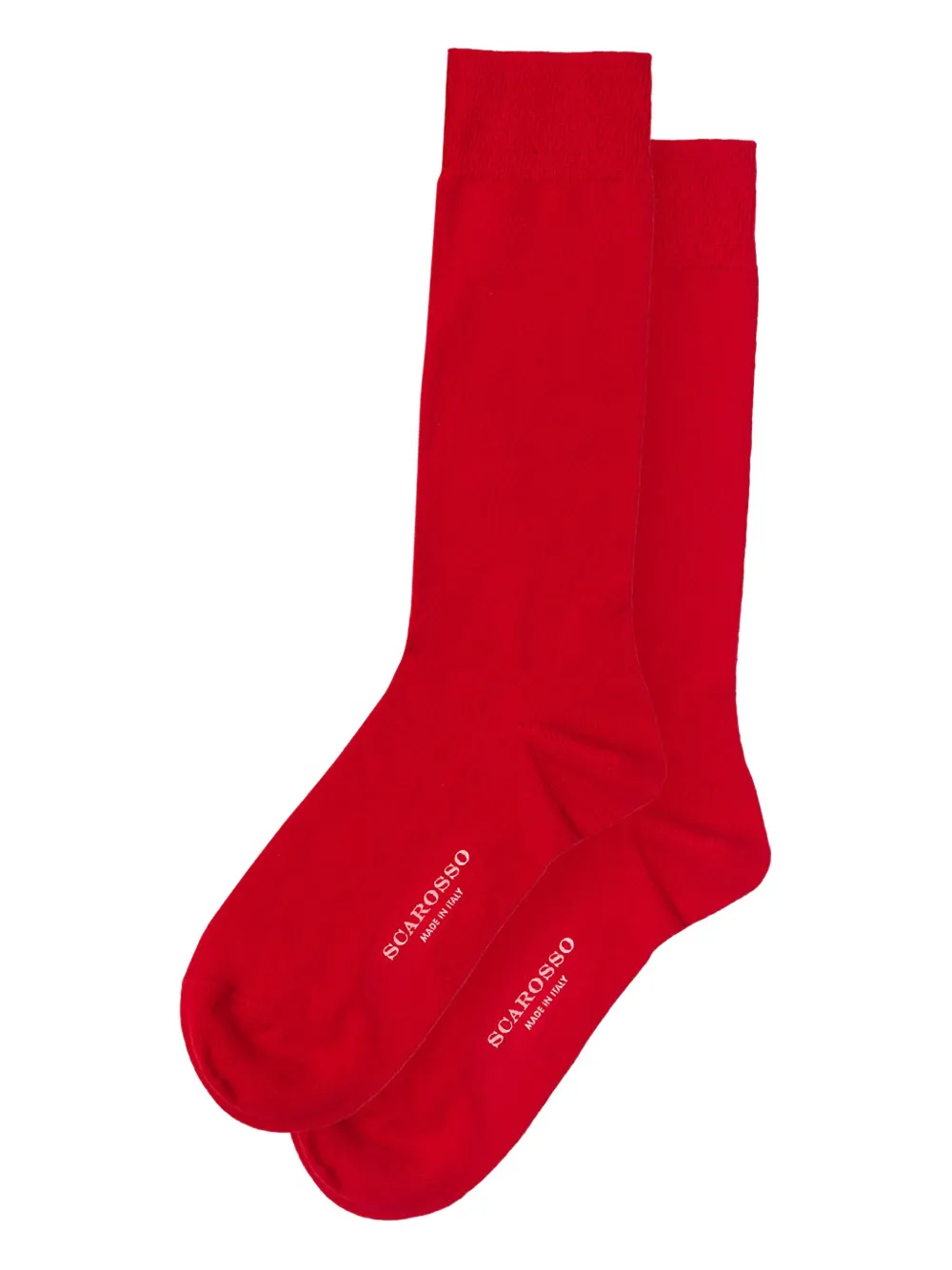 Scarosso calcetines con logo | rojo | Image 1