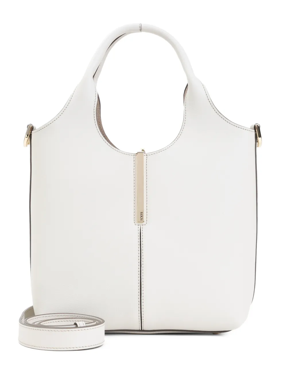 Tod's leather tote bag - White