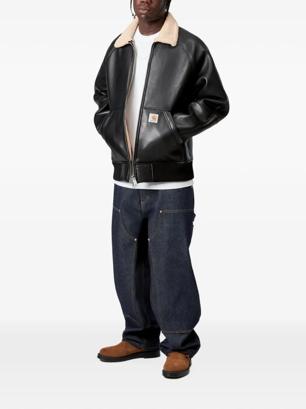 Carhartt WIP Jack met ritssluiting Zwart