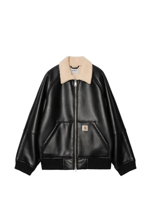 Carhartt ジップアップジャケット ブラック Carhartt WIP ジップアップ ジャケット | ブラック | FARFETCH JP