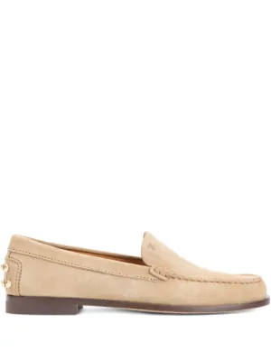Tod's スエード ローファー | ブラウン | FARFETCH JP