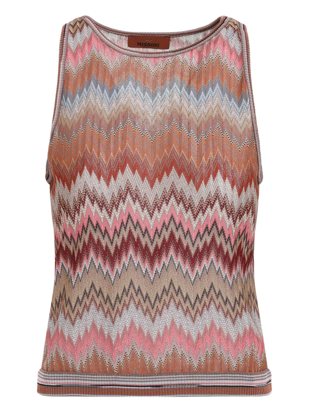 Missoni chevron-pattern top | marrón | Image 1