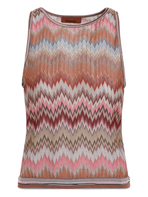 Missoni chevron-pattern top