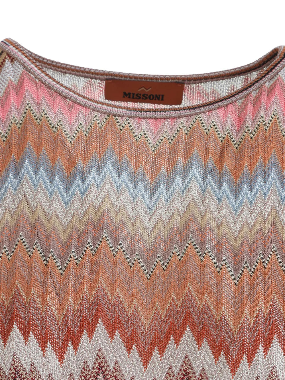  Missoni Chevron-pattern Top - Brown 