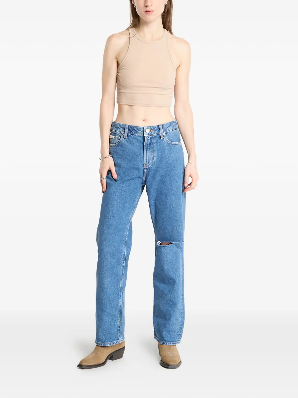 Calvin Klein ripped jeans - Blu