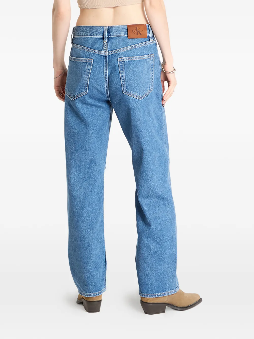  Calvin Klein Ripped Jeans - Blue 
