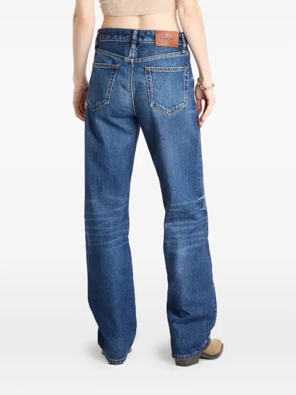 Calvin Klein 90s ストレートジーンズ | ブルー | FARFETCH JP