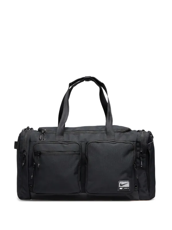 nike black utility duffel