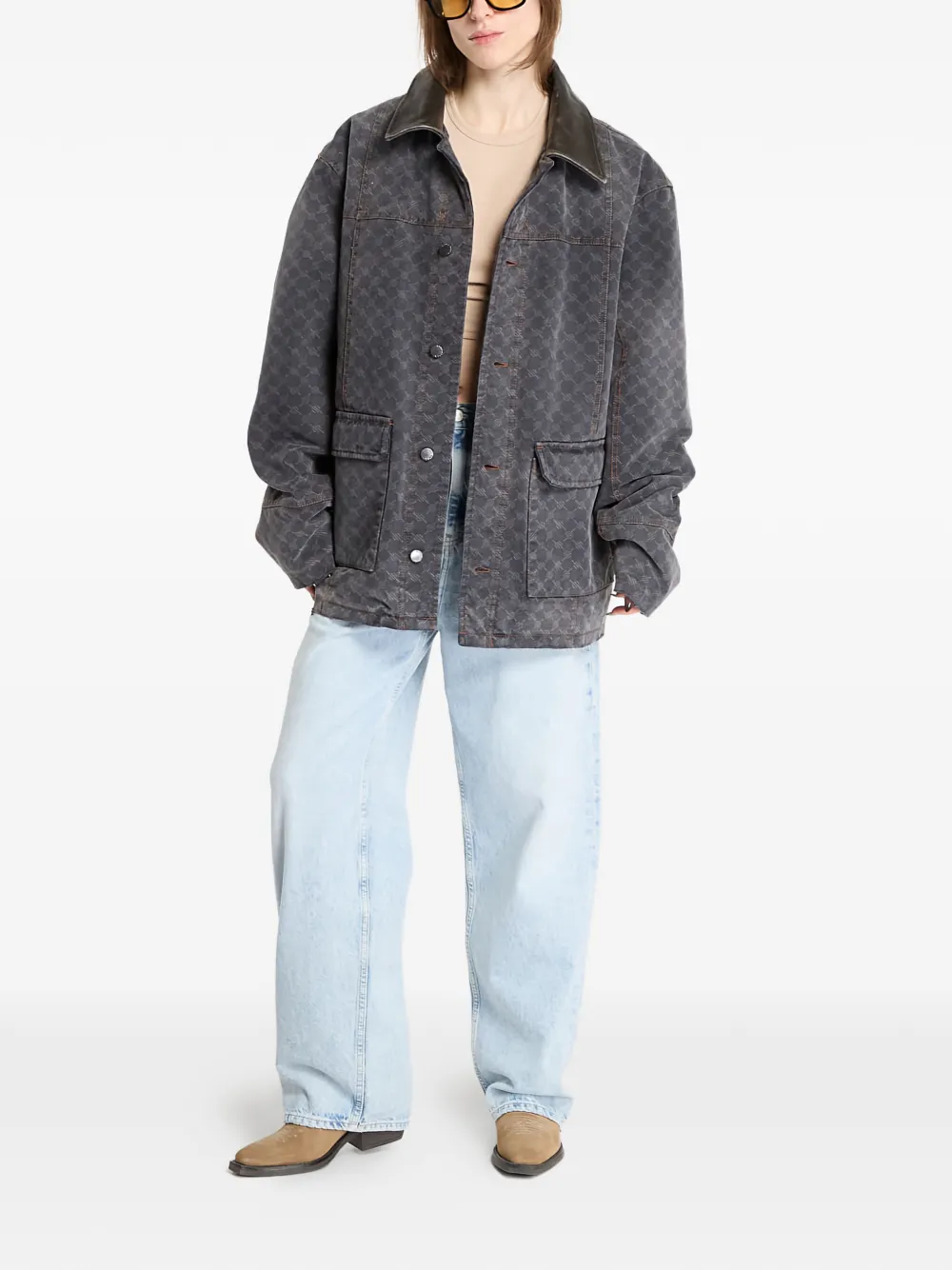 Daily Paper monogram workwear jacket | Oversized Jackets | Image 2