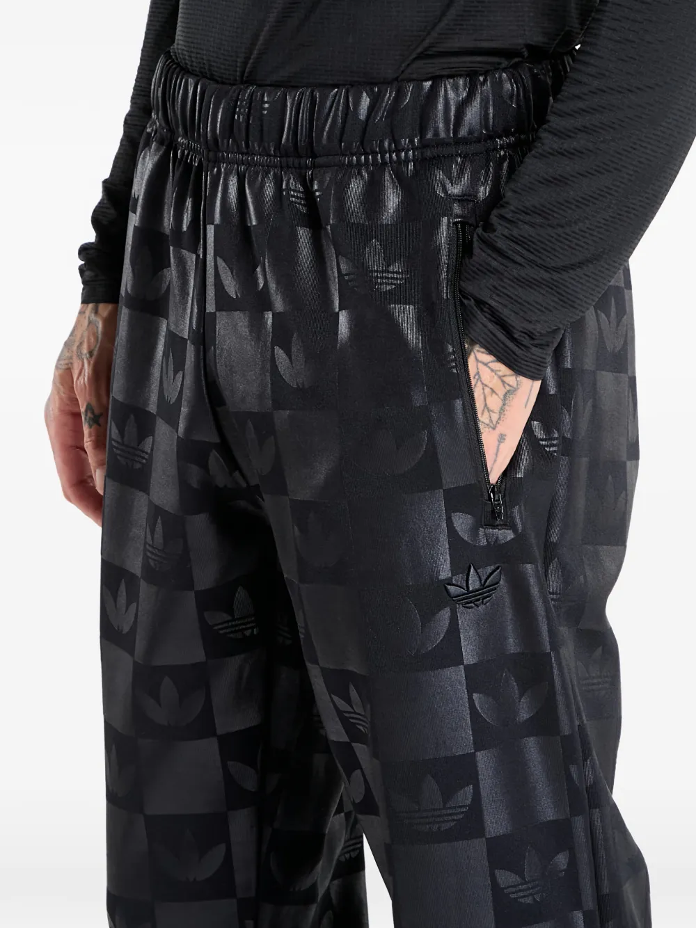 Monogram All-Over-Print Regular Track Pants