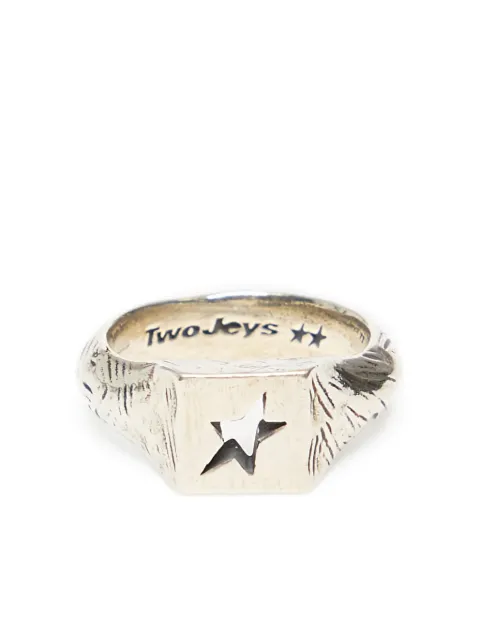 TWOJEYS bague Hollow motif étoile
