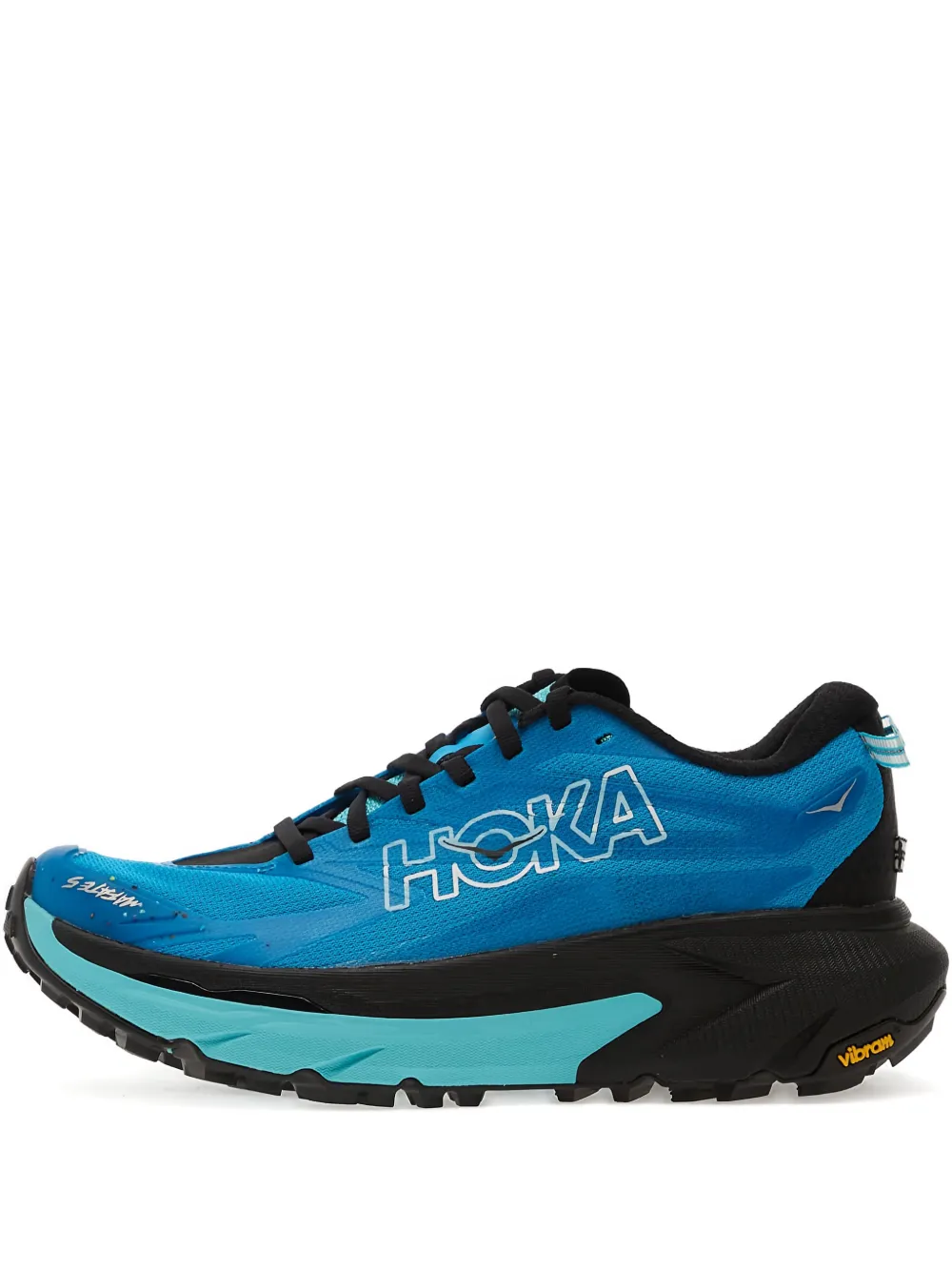 HOKA W Mafate 5 trail running sneakers Blauw