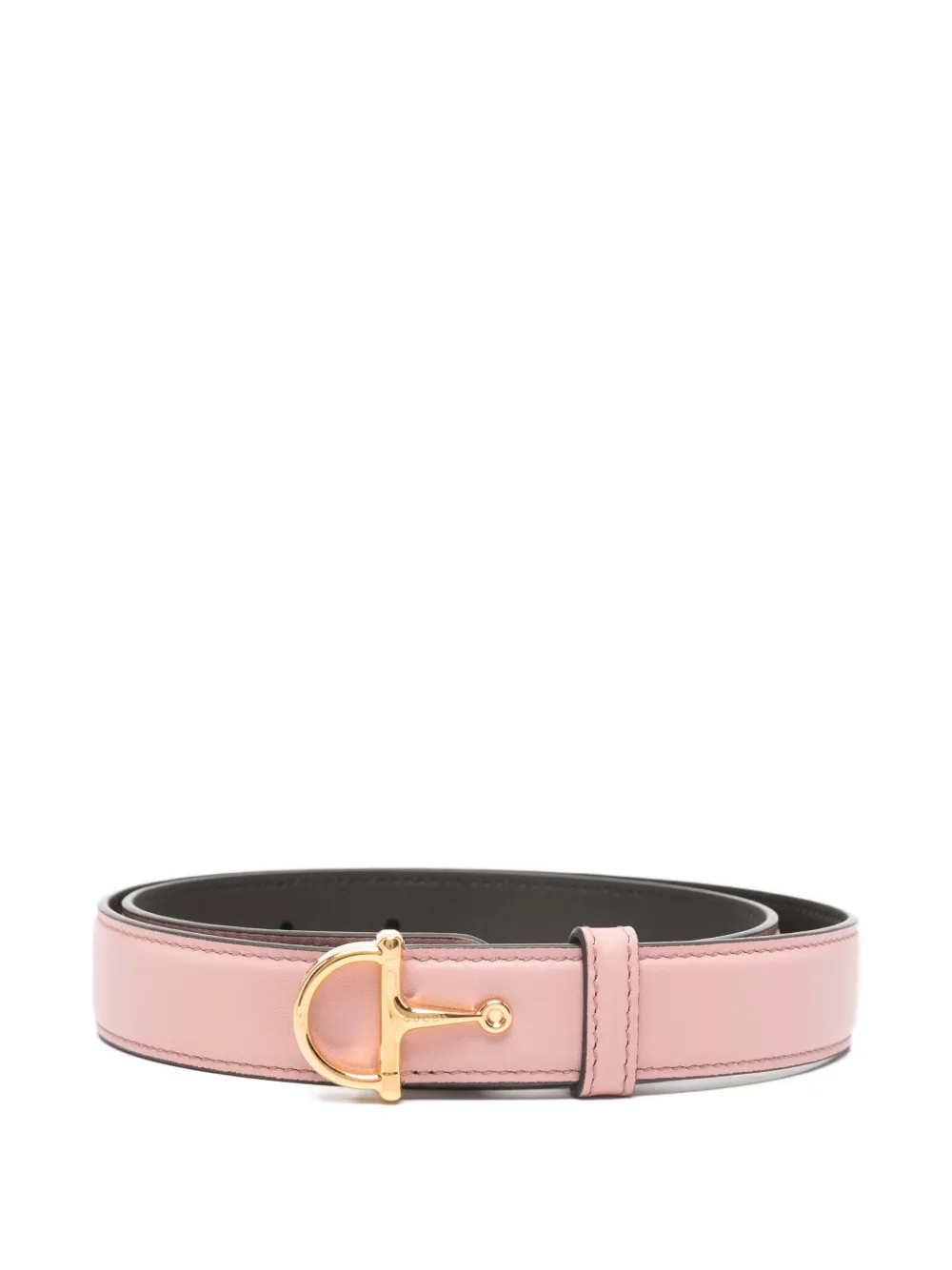 Gucci Horsebit buckle belt - Rosa