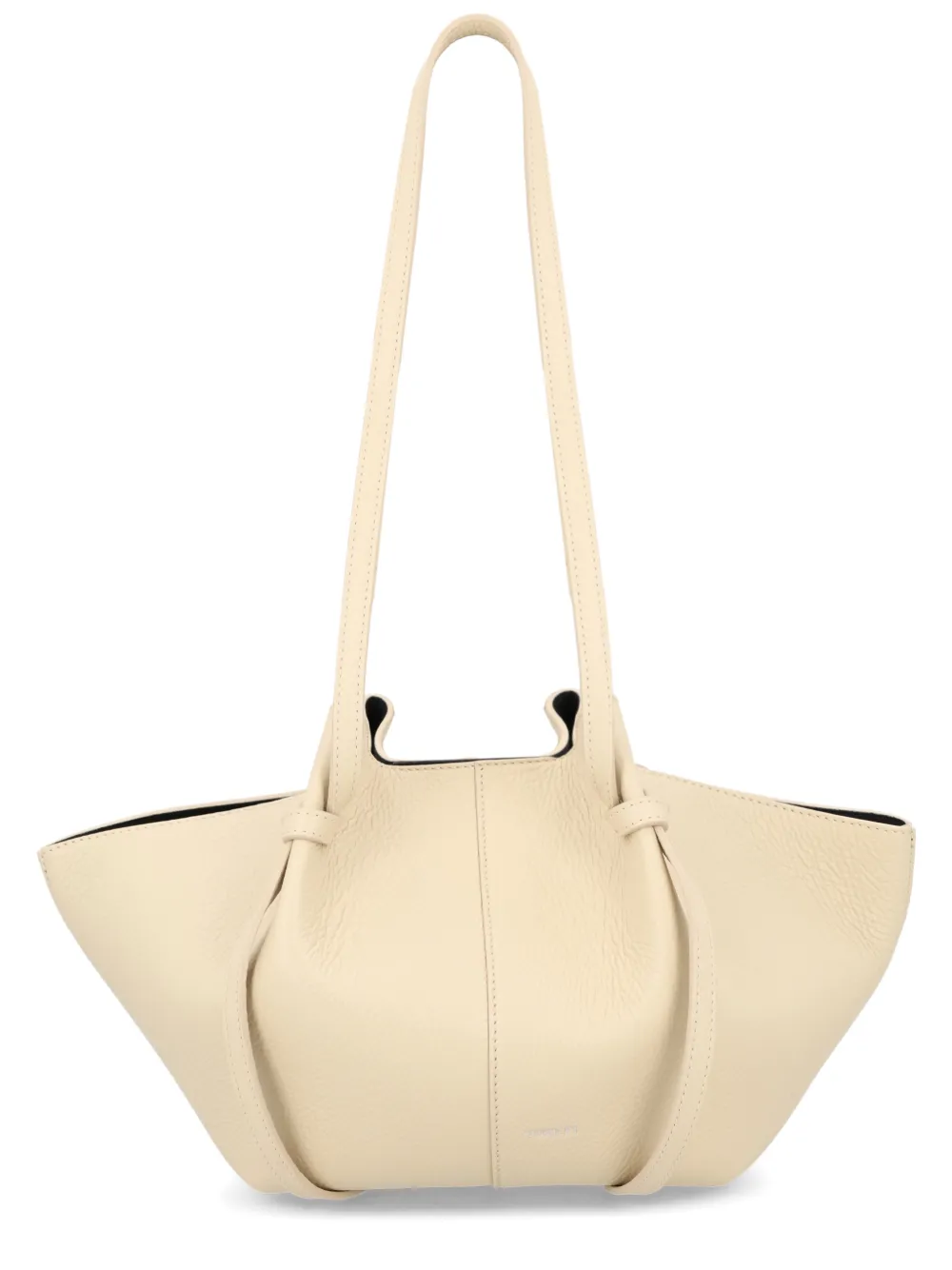 Yuzefi Mochi leather shoulder bag - Beige