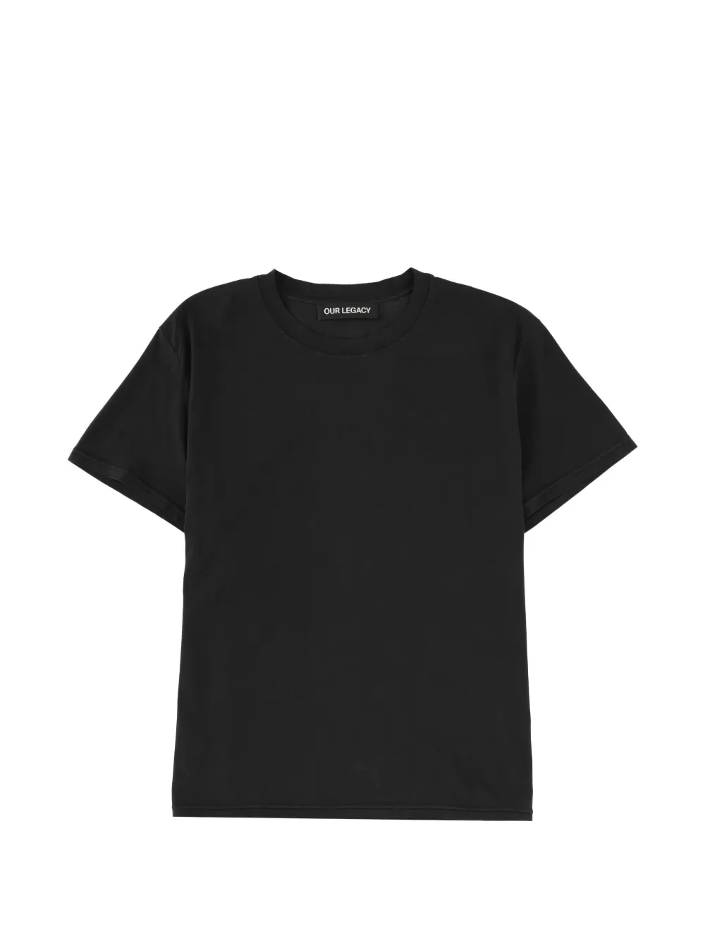 OUR LEGACY jersey T-shirt - Schwarz