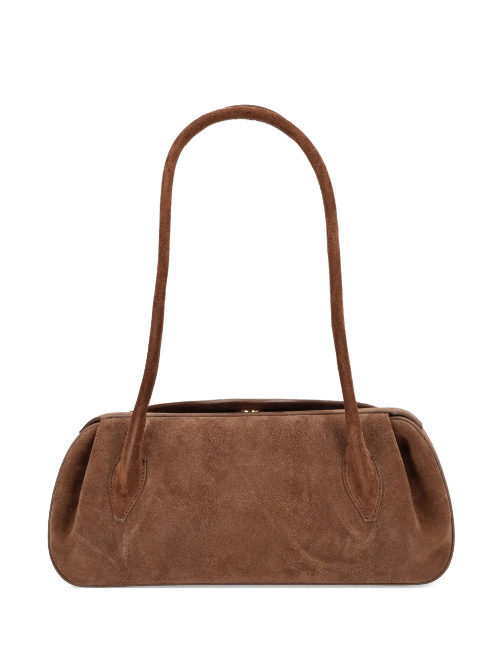Yuzefi Oyster brown shoulder bag - Marrone
