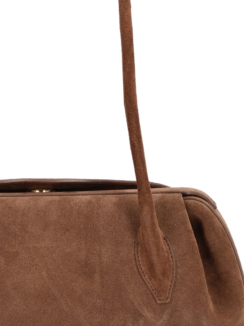 Yuzefi Oyster brown shoulder bag - Bruin