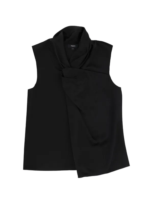 Theory ノースリーブ トップ | ブラック | FARFETCH JP