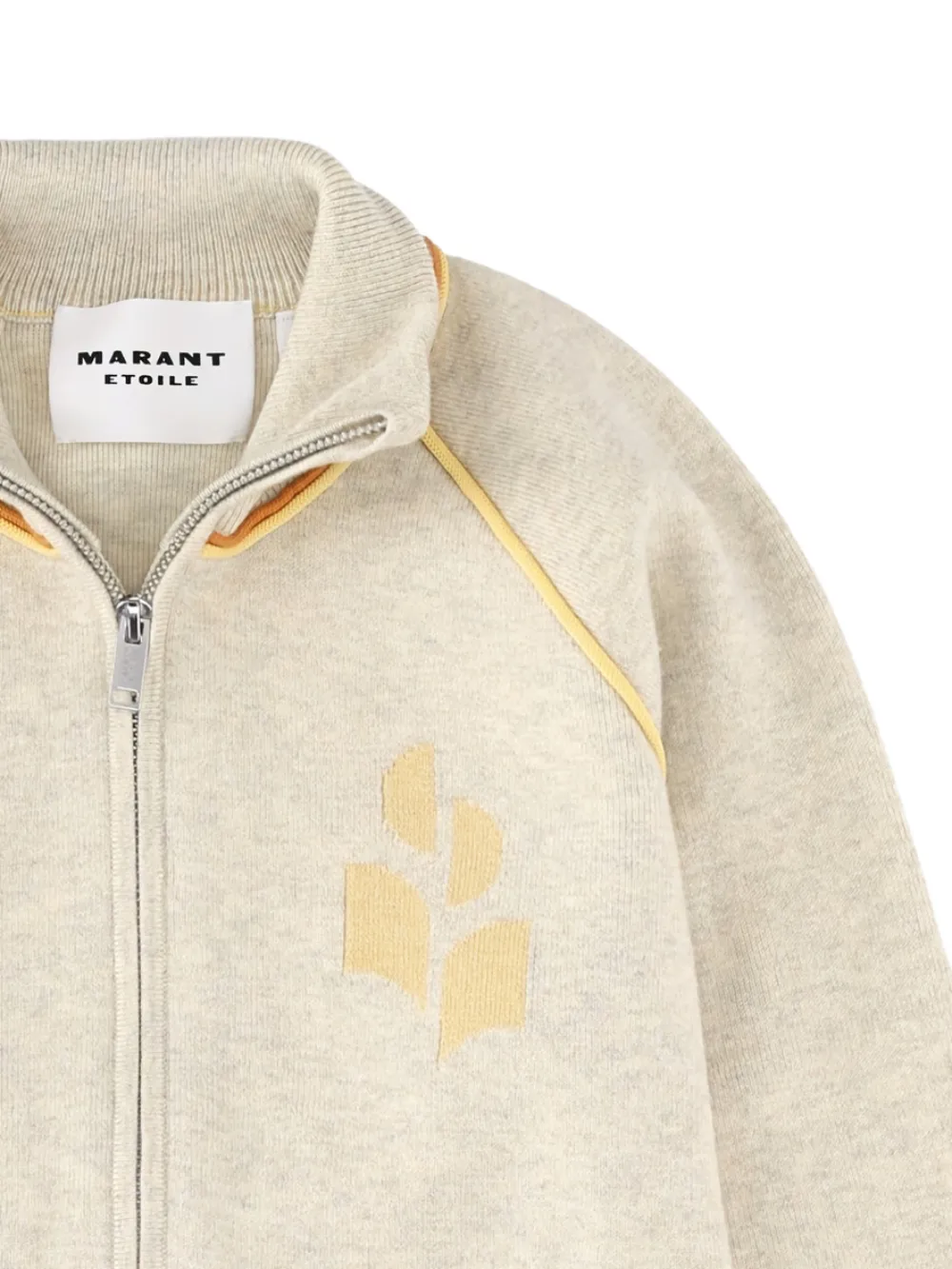  Marant étoile Zipped Sweatshirt - Grey 
