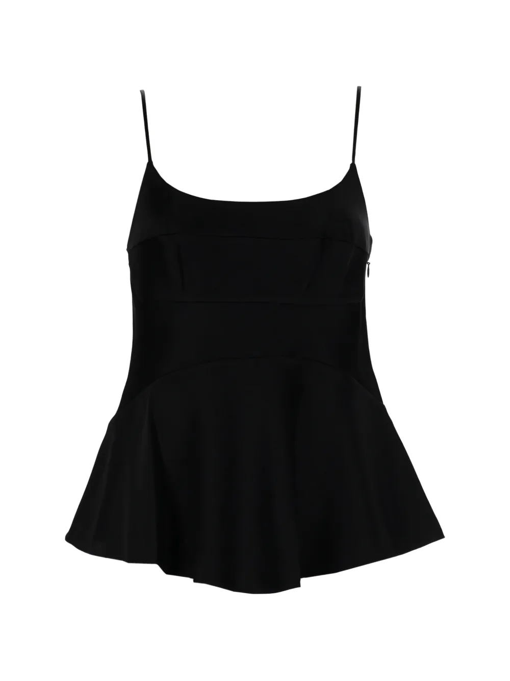 Theory Peplum Top In Black
